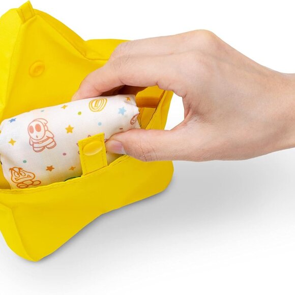 Super Mario Reusable Tote Eco Bag Nintendo Tokyo Gift Wrapping Japan Wrap - Picture 3 of 5